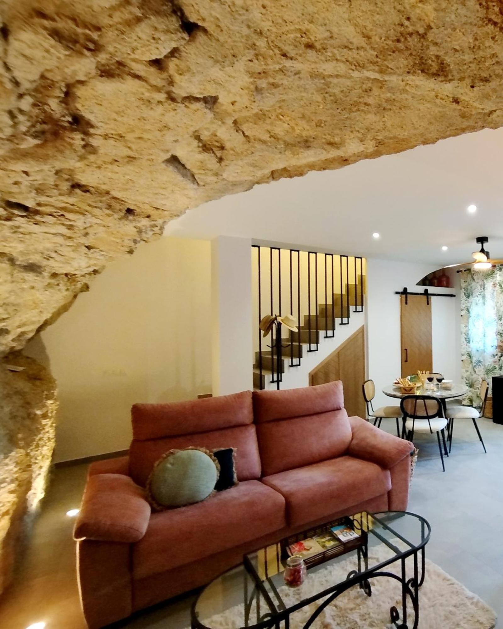 Casa Cueva Las Chicas Del Puente Setenil De Las Bodegas Eksteriør bilde