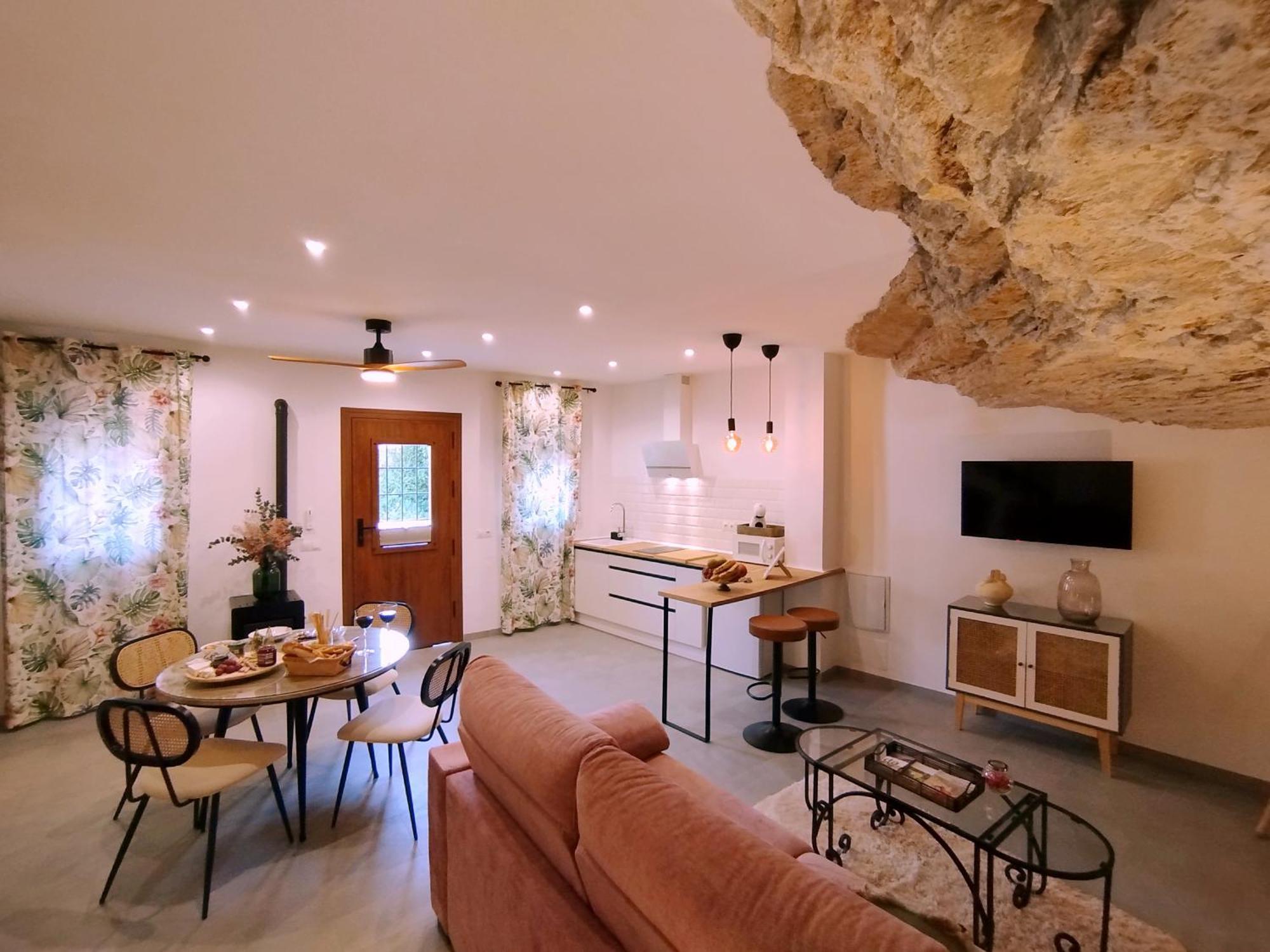 Casa Cueva Las Chicas Del Puente Setenil De Las Bodegas Eksteriør bilde